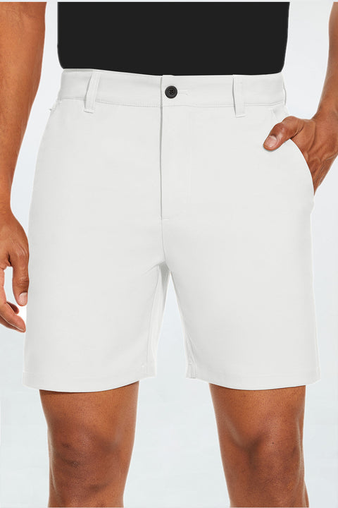Men's Golf Dress Shorts 7 Inch with Pockets