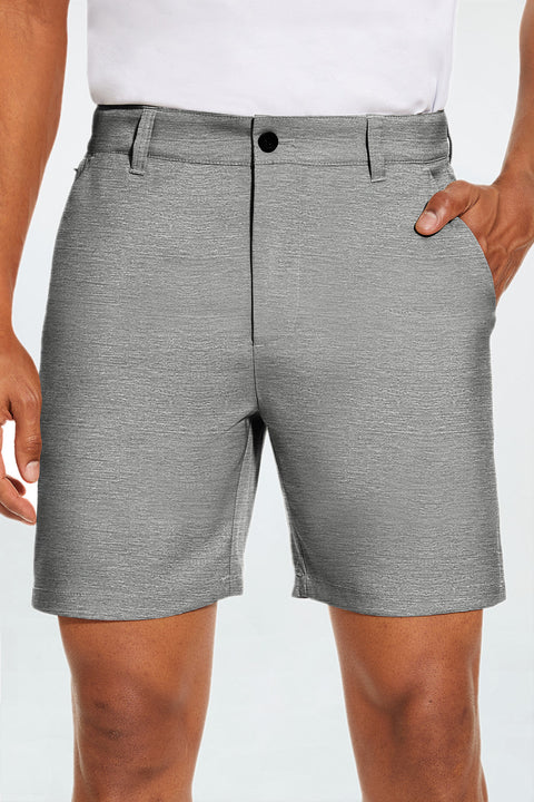 Men's Golf Dress Shorts 7 Inch with Pockets