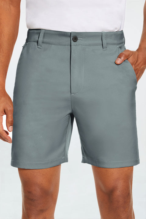 Men's Golf Dress Shorts 7 Inch with Pockets