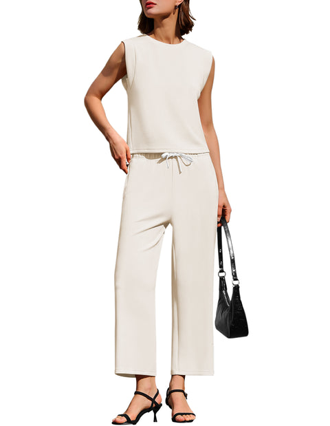 Two Piece Sets for Women Summer Vacation Outfits Lounge Sets Travel Outfits Sweatsuits Tracksuit