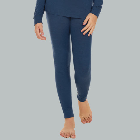 IGUANA Kid's Unisex 190 Merino Wool Base Layer Pants Thermal Leggings