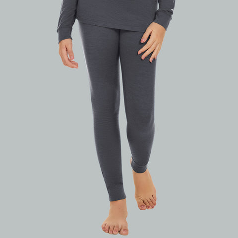 IGUANA Kid's Unisex 190 Merino Wool Base Layer Pants Thermal Leggings