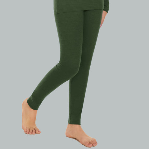IGUANA Kid's Unisex 190 Merino Wool Base Layer Pants Thermal Leggings
