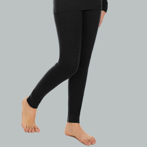 IGUANA Kid's Unisex 190 Merino Wool Base Layer Pants Thermal Leggings