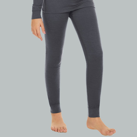 IGUANA Kid's Unisex 190 Merino Wool Base Layer Pants Thermal Leggings