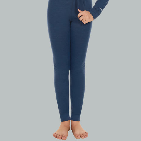 IGUANA Kid's Unisex 190 Merino Wool Base Layer Pants Thermal Leggings