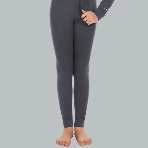 IGUANA Kid's Unisex 190 Merino Wool Base Layer Pants Thermal Leggings