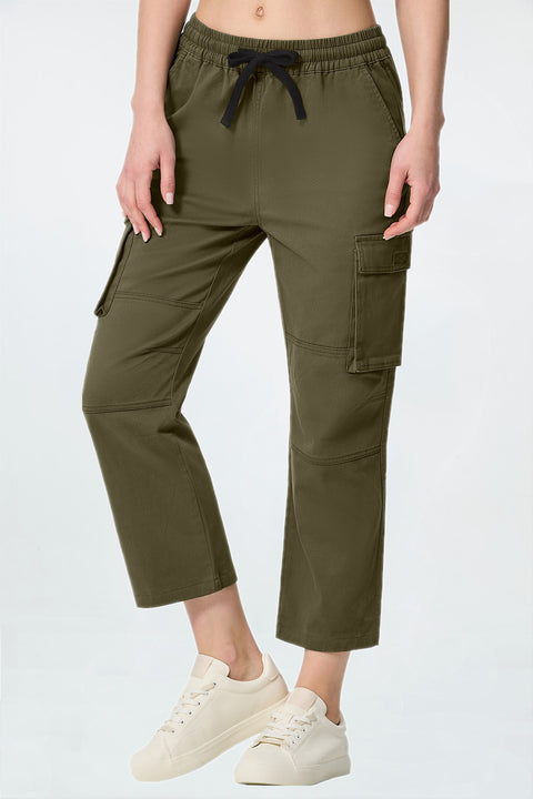 Women's Cotton Wide Leg Pajama Pants for Yoga Sports Running
