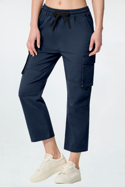 Women's Cotton Wide Leg Pajama Pants for Yoga Sports Running