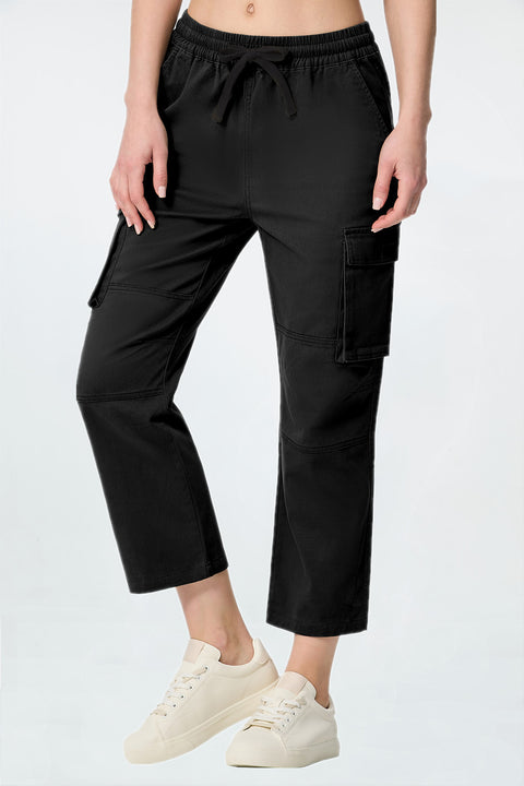 Women's Cotton Wide Leg Pajama Pants for Yoga Sports Running