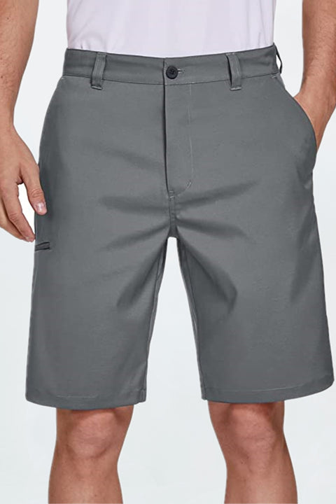 Men's Stretch Hybrid Dress Golf Shorts Quick Dry with Pockets