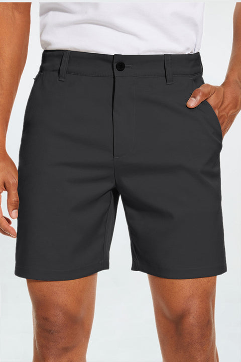 Men's Golf Dress Shorts 7 Inch with Pockets