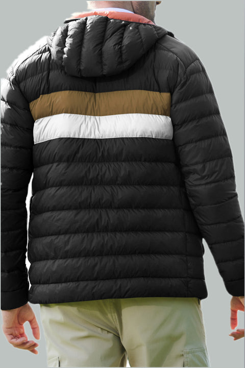 IGUANA Men's Lightweight Hooded Down Jacket