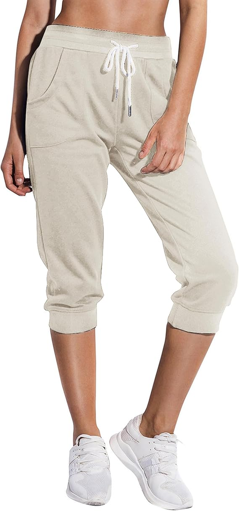 Women Cotton Joggers with Large Pockets