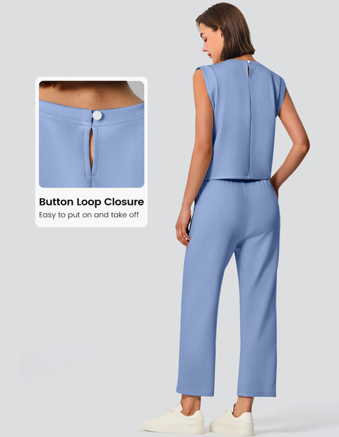 Two Piece Sets for Women Summer Vacation Outfits Lounge Sets Travel Outfits Sweatsuits Tracksuit