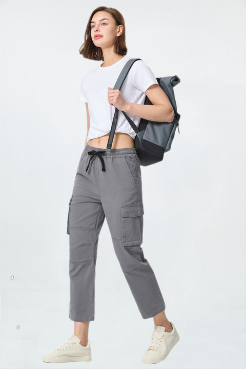 Women's Cotton Wide Leg Pajama Pants for Yoga Sports Running
