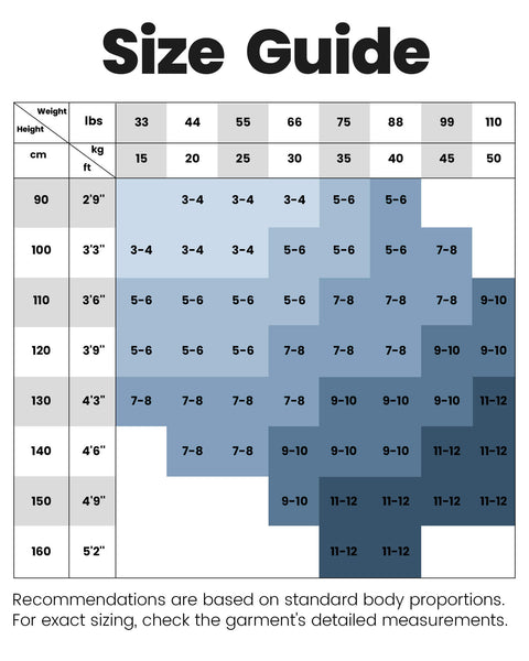 Kid's 260 Merino Wool Unisex Base Layer Set Midweight Thermal Underwear Set