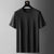 IGUANA Merino Wool Short Sleeve T-shirts Black for Men & Women