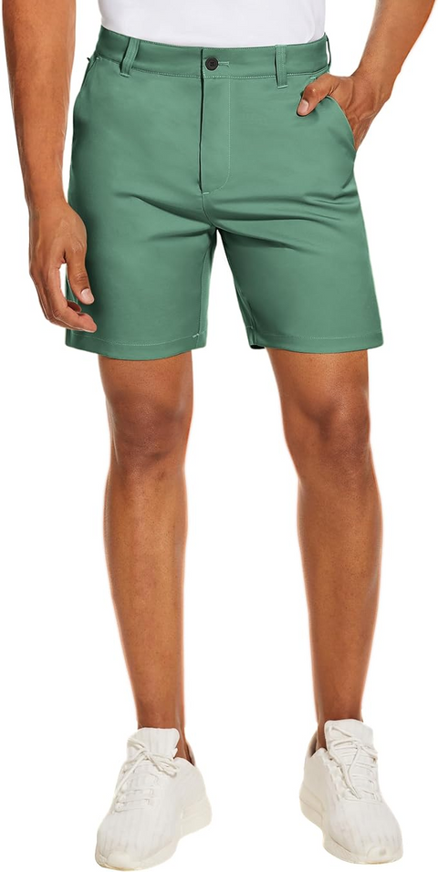 Men's Golf Dress Shorts 7 Inch with Pockets