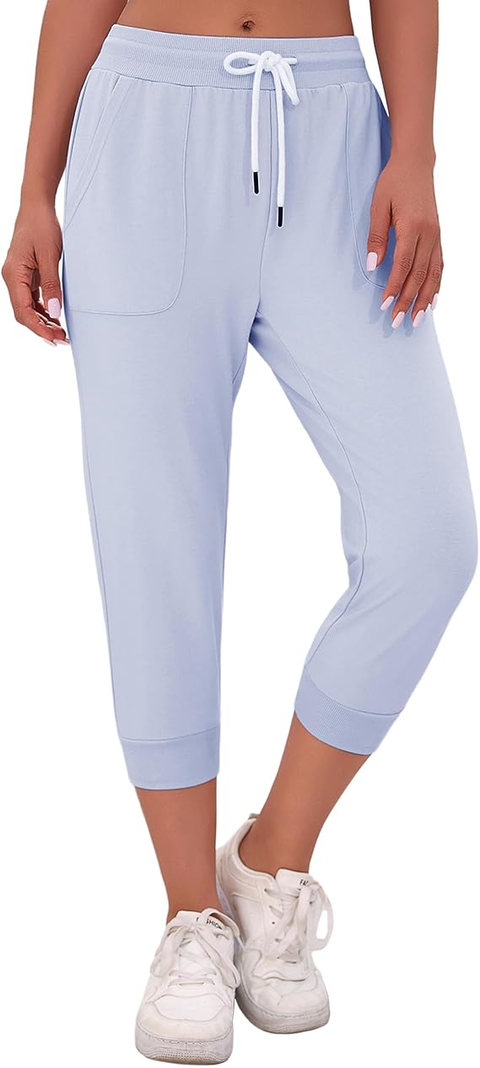 Women Cotton Joggers with Large Pockets