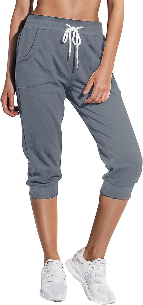 Women Cotton Joggers with Large Pockets