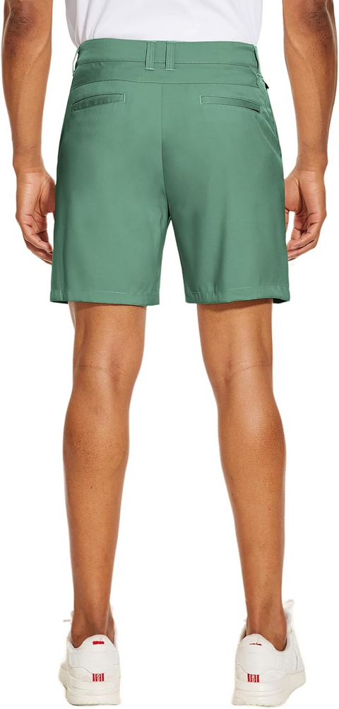 Men's Golf Dress Shorts 7 Inch with Pockets