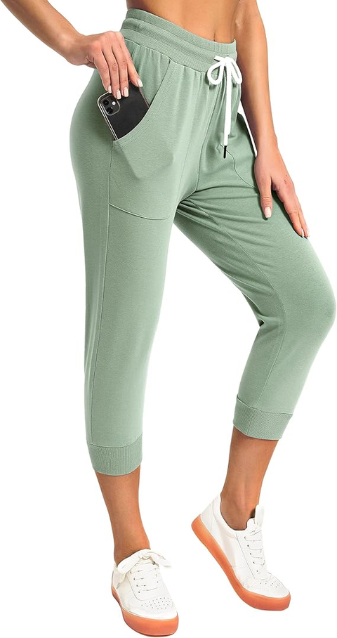 Women Cotton Joggers with Large Pockets