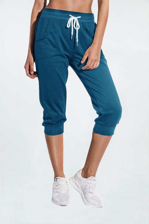 Women Cotton Joggers with Large Pockets