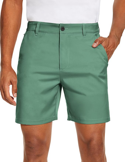 Men's Golf Dress Shorts 7 Inch with Pockets