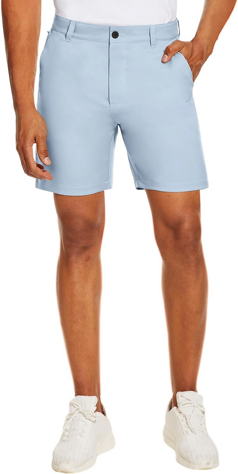 Men's Golf Dress Shorts 7 Inch with Pockets