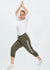 Women's Wide Leg Capri Pants Elastic Drawstring Quick Dry Jogger