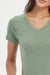 IGUANA Women's Merino Wool Tencel™ V-Neck Short Sleeve Top