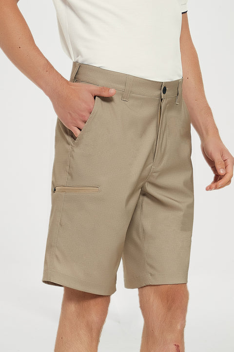 Men's Stretch Hybrid Dress Golf Shorts Quick Dry with Pockets