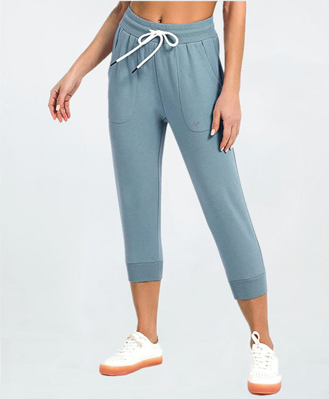 Women Cotton Joggers with Large Pockets
