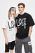 IGUANA LOVE LOST Couple Heavyweight Cotton T-shirt
